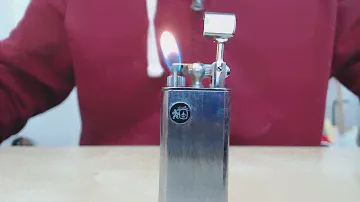 Vintage Colibri Lighter and Newport Butane