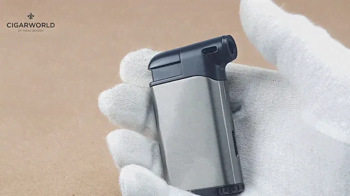 Colibri Pfeifenfeuerzeuge Pacific II gunmetal schwarz 1 Stück / einzeln 294588